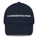 La Indianapolitana The Indianapolis Resident Mexican Spanish Pride Gift Regalo Dad Hat Mexicada Navy