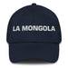 La Mongola The Mongolian Mexican Spanish Pride Gift Regalo Dad Hat Mexicada Navy