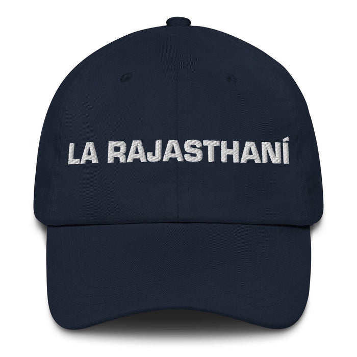 La Rajasthaní The Rajasthani Mexican Spanish Pride Gift Regalo Dad Hat Mexicada Navy