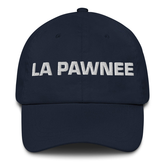 La Pawnee The Pawnee Mexican Spanish Pride Gift Regalo Dad Hat Mexicada Navy