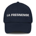 La Fresnense The Fresno Resident Mexican Spanish Pride Gift Regalo Dad Hat Mexicada Navy