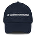 La Washingtoniana The Washingtonian (D.C.) Mexican Spanish Pride Gift Regalo Dad Hat Mexicada Navy