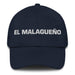 El Malagueño The Málaga Resident Mexican Spanish Pride Gift Regalo Dad Hat Mexicada Navy