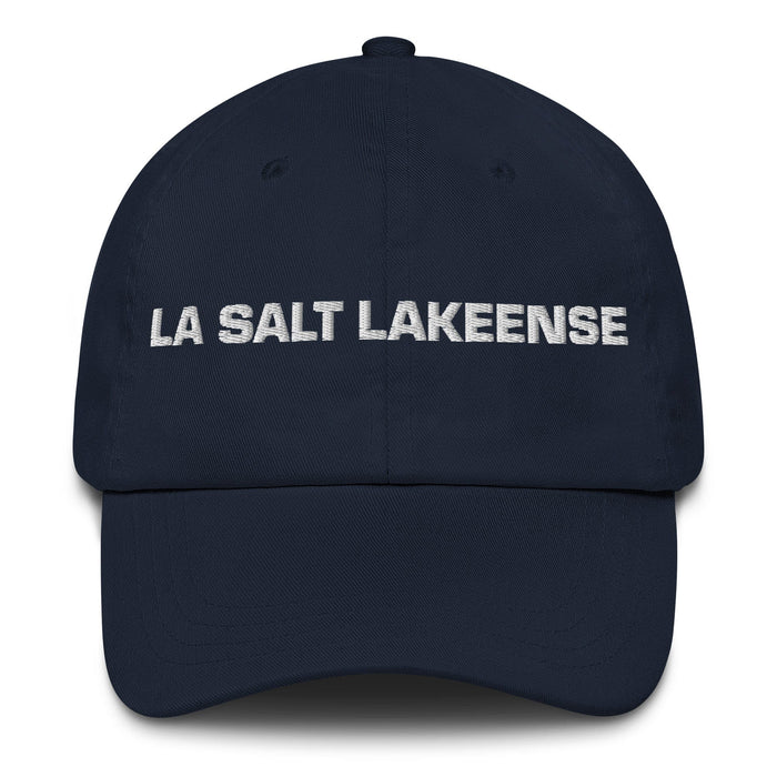 La Salt Lakeense The Salt Lake City Resident Mexican Spanish Pride Gift Regalo Dad Hat Mexicada Navy