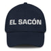 El Sacón The Coward Mexican Spanish Pride Gift Regalo Dad Hat Mexicada Navy