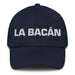 La Bacán The Awesome One Mexican Spanish Pride Gift Regalo Dad Hat Mexicada Navy