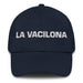 La Vacilona The Jokester Mexican Spanish Pride Gift Regalo Dad Hat Mexicada Navy