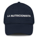 La Nutricionista The Nutritionist Mexican Spanish Pride Gift Regalo Dad Hat Mexicada Navy