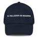 El Tallador De Madera The Woodcarver Mexican Spanish Pride Gift Regalo Dad Hat Mexicada Navy