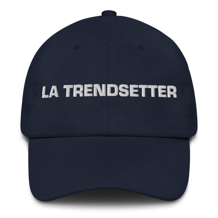 La Trendsetter The Trendsetter Mexican Spanish Pride Gift Regalo Dad Hat Mexicada Navy