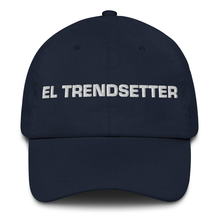 El Trendsetter The Trendsetter Mexican Spanish Pride Gift Regalo Dad Hat Mexicada Navy