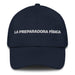 La Preparadora Física The Fitness Trainer Mexican Spanish Pride Gift Regalo Dad Hat Mexicada Navy