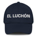 El Luchón The Fighter Mexican Spanish Pride Gift Regalo Dad Hat Mexicada Navy