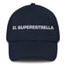 El Superestrella The Superstar Mexican Spanish Pride Gift Regalo Dad Hat Mexicada Navy