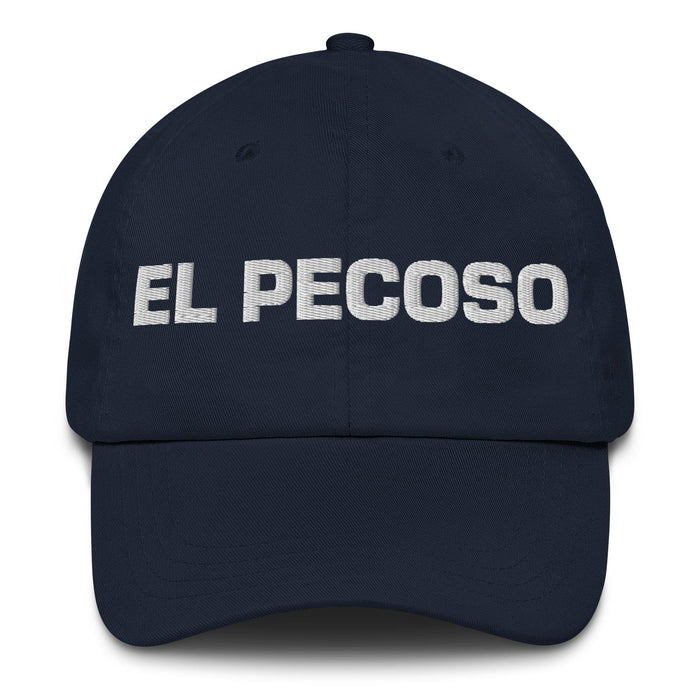 El Pecoso The Freckled One Mexican Spanish Pride Gift Regalo Dad Hat Mexicada Navy