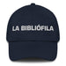 La Bibliófila The Book Lover Mexican Spanish Pride Gift Regalo Dad Hat Mexicada Navy