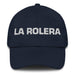 La Rolera The Roller Mexican Spanish Pride Gift Regalo Dad Hat Mexicada Navy