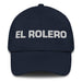 El Rolero The Roller Mexican Spanish Pride Gift Regalo Dad Hat Mexicada Navy