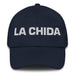 La Chida The Cool One Mexican Spanish Pride Gift Regalo Dad Hat Mexicada Navy