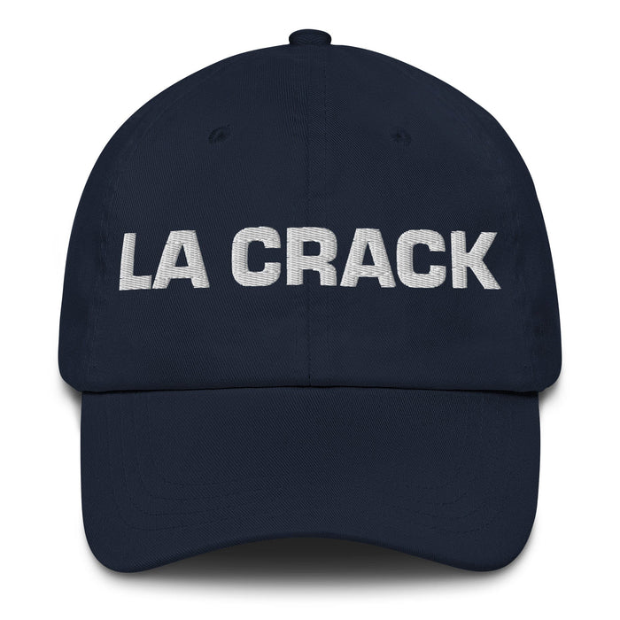 La Crack The Expert/Star Mexican Spanish Pride Gift Regalo Dad Hat Mexicada Navy