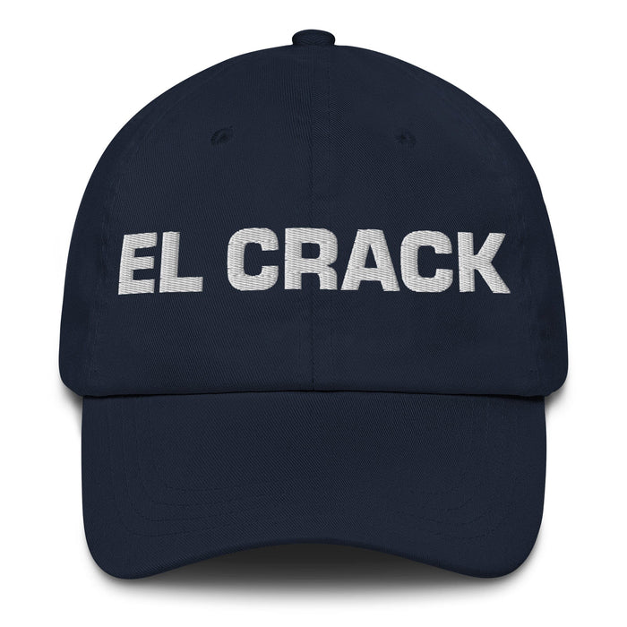 El Crack The Expert/Star Mexican Spanish Pride Gift Regalo Dad Hat Mexicada Navy