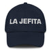 La Jefita The Little Boss Mexican Spanish Pride Gift Regalo Dad Hat Mexicada Navy