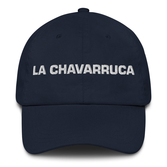 La Chavarruca The Old Kid Mexican Spanish Pride Gift Regalo Dad Hat Mexicada Navy