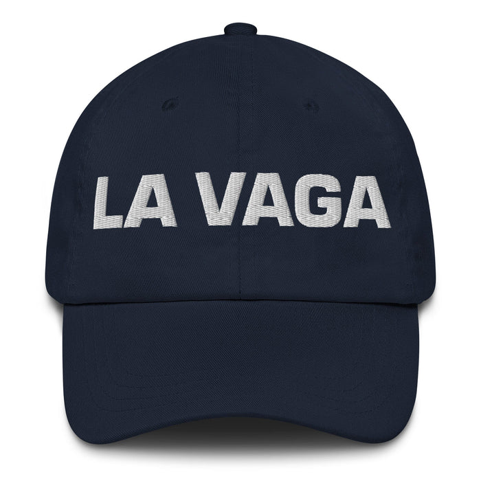 La Vaga The Lazy One Mexican Spanish Pride Gift Regalo Dad Hat Mexicada Navy