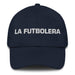 La Futbolera The Soccer Fan Mexican Spanish Pride Gift Regalo Dad Hat Mexicada Navy