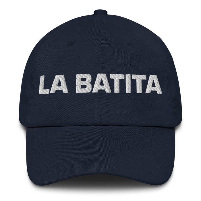 La Batita The Little Guy Mexican Spanish Pride Gift Regalo Dad Hat Mexicada Navy