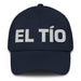 El Tío The Aunt / The Uncle Mexican Spanish Pride Gift Regalo Dad Hat Mexicada Navy