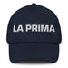 La Prima The Cousin (Female) / The Cousin (Male) Mexican Spanish Pride Gift Regalo Dad Hat Mexicada Navy