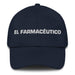 El Farmacéutico The Pharmacist Mexican Spanish Pride Gift Regalo Dad Hat Mexicada Navy