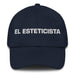 El Esteticista The Beautician Mexican Spanish Pride Gift Regalo Dad Hat Mexicada Navy