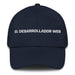 El Desarrollador Web The Web Developer Mexican Spanish Pride Gift Regalo Dad Hat Mexicada Navy