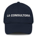 La Consultora The Consultant Mexican Spanish Pride Gift Regalo Dad Hat Mexicada Navy