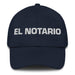 El Notario The Notary Mexican Spanish Pride Gift Regalo Dad Hat Mexicada Navy