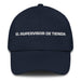 El Supervisor De Tienda The Store Supervisor Mexican Spanish Pride Gift Regalo Dad Hat Mexicada Navy