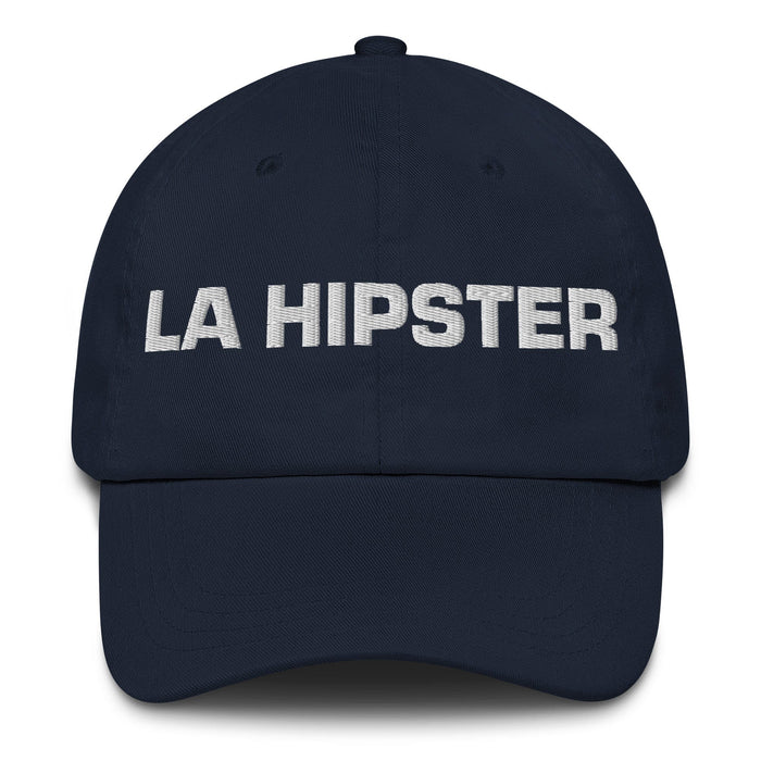 La Hipster The Hipster Mexican Spanish Pride Gift Regalo Dad Hat Mexicada Navy