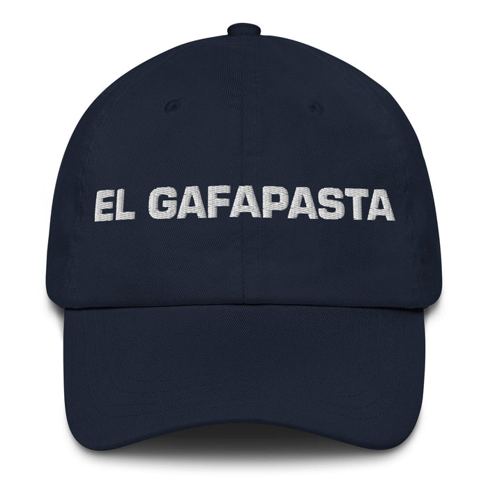 El Gafapasta The Hipster With Glasses Mexican Spanish Pride Gift Regalo Dad Hat Mexicada Navy