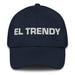 El Trendy The Trendy One Mexican Spanish Pride Gift Regalo Dad Hat Mexicada Navy