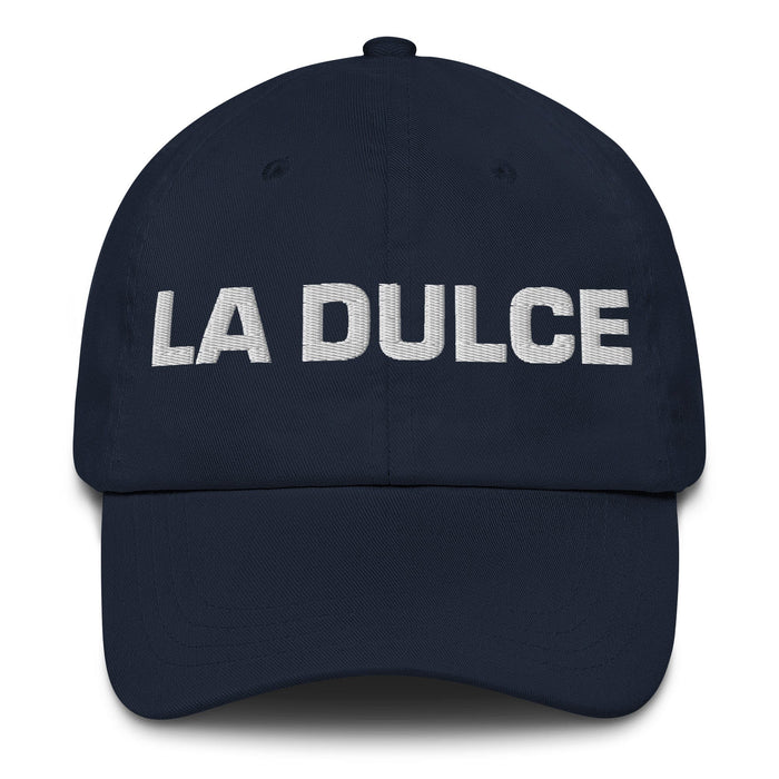 La Dulce The Sweet One Mexican Spanish Pride Gift Regalo Dad Hat Mexicada Navy