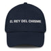 El Rey Del Chisme The Gossip Queen / The Gossip King Mexican Spanish Pride Gift Regalo Dad Hat Mexicada Navy