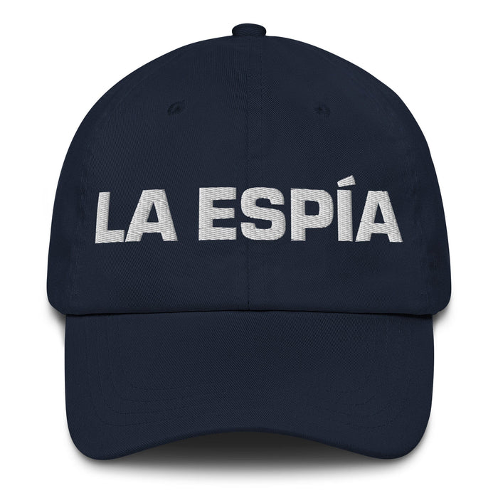 La Craftista The Crafter Mexican Spanish Pride Gift Regalo Dad Hat Mexicada Navy