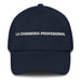 La Chismosa Profesional The Professional Gossip Mexican Spanish Pride Gift Regalo Dad Hat Mexicada Navy