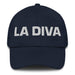 La Diva The Diva Mexican Spanish Pride Gift Regalo Dad Hat Mexicada Navy