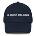 La Reina Del Caos The Queen Of Chaos / The King Of Chaos Mexican Spanish Pride Gift Regalo Dad Hat Mexicada Navy