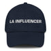 La Influencer The Influencer Mexican Spanish Pride Gift Regalo Dad Hat Mexicada Navy