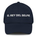 El Rey Del Selfie The Selfie Queen / King Mexican Spanish Pride Gift Regalo Dad Hat Mexicada Navy