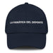 La Fanática Del Deporte The Sports Fan Mexican Spanish Pride Gift Regalo Dad Hat Mexicada Navy